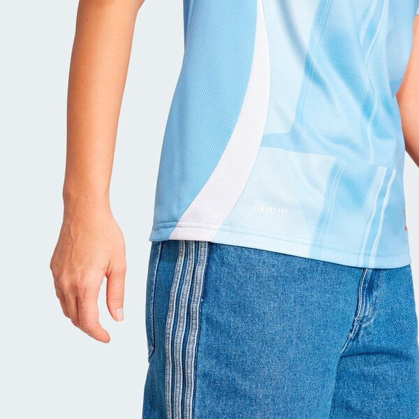 New York City FC adidas Women's 2025 The Excelsior Kit Replica Jersey - Light Blue