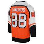 Eric Lindros Philadelphia Flyers Youth 1996-97 Blue Line Player Jersey - Orange