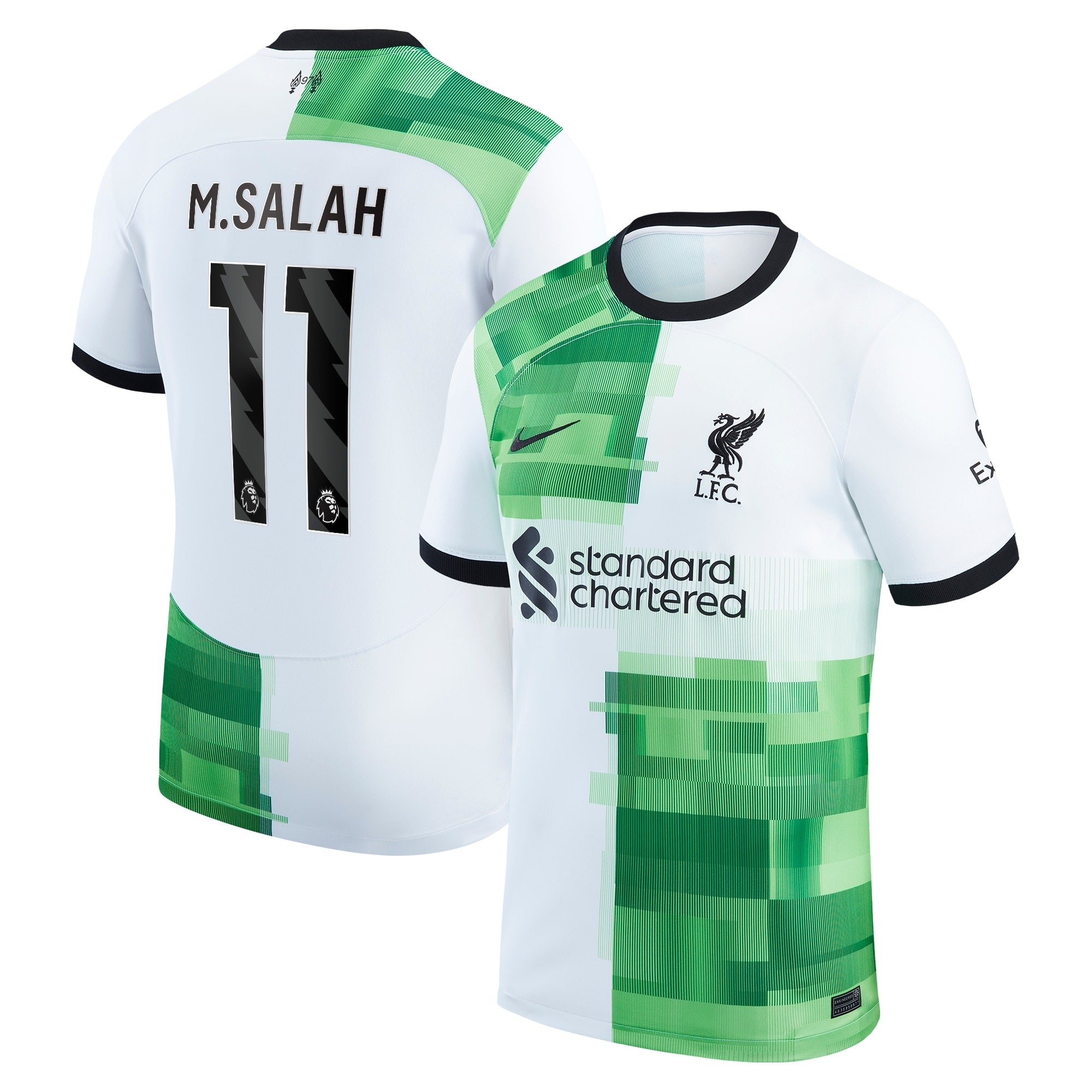 Mohamed Salah Liverpool Nike 2023/24 Home Replica Player Jersey - Red/White