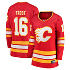 Morgan Frost Calgary Flames  Women's Home Breakaway Jersey - Red
