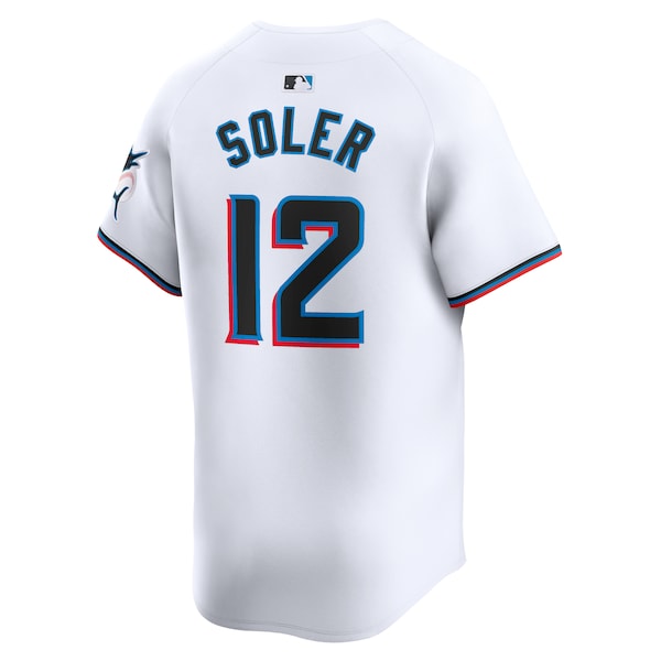 Jorge Soler Miami Marlins Nike Home Limited Player Jersey - White