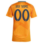 Los Merengues adidas Women's 2024/25 Away Replica Custom Jersey - Orange