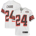 Nick Chubb Cleveland Browns Nike Youth Game Jersey - White